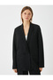Oversize Double Breasted Blazer Jacket - 3