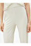 Pleated Trousers High Waist Elastic Waist - 6