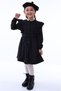 Winter Warm Stitching Fabric Kids Girls Dress with Cute Patterns - Please Buy According to the Size Chart - 3