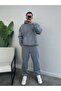 Comfortable Fit Unisex Thick Cotton Tracksuit (High Quality Fabric) - 2