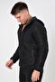 Eisenstadt Slim Fit Hooded Coat Black - 2
