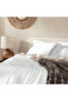 Mardılle Bamboo Double Duvet Cover Set 200X220 cm Ecru - 4