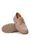 Klaus Men's Khaki Nubuck Leather Shoes241280-1 - 4