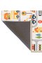 Asian Collection Multicolor Cars and Road Patterned Woven Base Modern Decorative Carpet Asian19 - 5