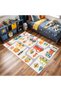 Asian Collection Multicolor Cars and Road Patterned Woven Base Modern Decorative Carpet Asian19 - 2
