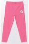 Girl's Printed Tights Pink- Felix