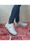 U.S. Polo Lee Wmn - White Non-Slip Fuspet Flat Sneaker - 6