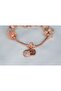 First My Mother Written Rose Heart Stainless Steel Charm - 4