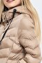 Winter Hooded Zippered Long Women's Coat Mink - 5