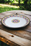 No 40 Enamel Tray Tableware, Food Presentation Tray, Floor Table Zinc ~38 cm - 3