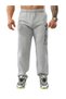 Gray Melange Winter Sweatpants 1141 - 5