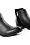 Hector Women's Genuine Leather Nubuck Fabric Detailed Ankle Boots-Black - 6