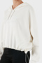 Stretch Cotton Boyfirend Fit Hooded Sweat Sweat 6D2M7F 2J49Z 0101 - 5