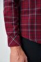 Buttoned Collar Comfirt Fit Lumberjack Men's Shirt - 8