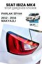 ملصق إطار إيقاف Seat Ibiza Mk4 - أسود ساطع سهل الاستخدام، رقائق معدنية تدوم طويلاً، خاصة بالمركبة