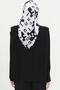 Padded Shirt with Shoulder Pleats - Black - 6