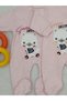 Mini Babay Baby Girl Hat Long Sleeve 2 Piece Baby Jumpsuit 100% Cotton - 2
