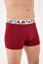 Cotton Lycra Flexible Fabric Printed Colorful Patterned Set of 3 Men's Boxers - 3