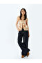 Cotton Classic Collar Floral Print Sleeveless Shirt