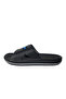 Men's Black-White Cross Striped Ultra Light Casual Slippers Gzeerr007-021 - 3