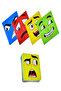 Educational and Tutorial Expression Cubes Cube Finding Game - Sensory Funny Expression Cube Faces Box - 2