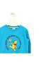 Boy's Blue Sweatshirt Boy's Sweatshirt Hrbtxt305-Trq - 3