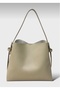 Buckle Detailed Shopper Women's Hand and Shoulder Bag