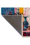 Asena Collection Pastel Colors Artistic Picnic Table and Vase Patterned Modern Decorative Carpet 38 - 5