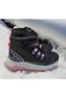 Tutinom Girls Winter Non-Slip Sole Waterproof Velcro Ankle Boots - 4