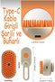 Steam Cat - Dog Washing Comb and Brush - Soft Silicone Detachable and Washable Head - 3