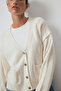 Buttoned Pocket Detailed Stricked Cardigan - 5