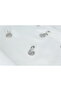 Stoned Deer Patterned Stainless Steel Charm - 4