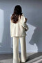 Women's Two-Piece Knit Set with Zip Detail - 3
