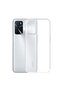 Oppo A16 Compatible Transparent Silicone Case - Flexible Full Protection Cover with Camera Protection