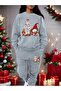 New Year Tree Printed Unisex Tracksuit Set