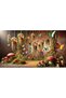 Fairy Tale Garden Themed Photography Backdrop with Colorful Butterflies and Mushrooms, 200x150cm