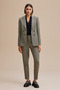 Houndstooth Blazer Jacket - 4