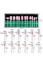 Quartz Router Bit Set Professional Prosthetic Nail Gel Suitable for Nail Dry Manicure Use - 2