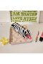 Zebra Pattern Thin Pen Holder - 6