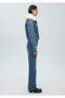 Casey Iconic Indigo Blue Faux Shearling Jean Jacket 1110196 -88592 - 6