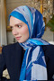 Seremoni Collection Pure Pattern Shawl - Indigo - 3