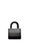 Black Stone Mini Shoulder Bag - Chain Strap, Women, 24wbd2870ts - 4