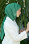 شال كراش من الخيزران - أخضر موس - 2