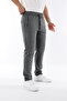Classic Leg Sweatpants with Pocket Applique Embroidery Detail - 2