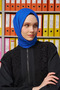 Melike Dinçer Comfort Cotton Shawl - Cobalt blue - 4
