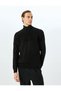 Crew Neck Textured Knitwear Sweater - 3