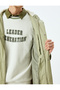 Hooded Slim Fit Zippered Faux Leather Raincoat - 6