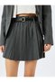 Pleated Mini Skirt - 5
