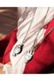 Fire and Water Necklace Friend and Lover Necklace No Darkening Rusting Set of 2 - 3