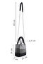 Black Stone Mini Shoulder Bag - Chain Strap, Women, 24wbd2870ts - 2